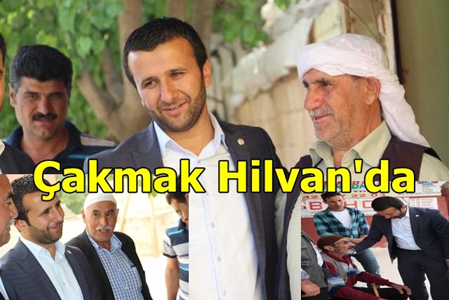 HDP Urfa Milletvekili Adayı Çakmak Hilvan'da halkla bir araya geldi