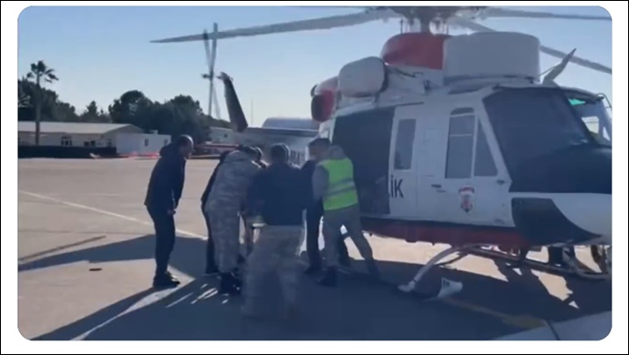 Helikopterlerle 49 kişinin tıbbi tahliyesi gerçekleştirildi