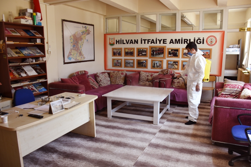 Hilvan’da Covid-19 ile mücadele devam ediyor