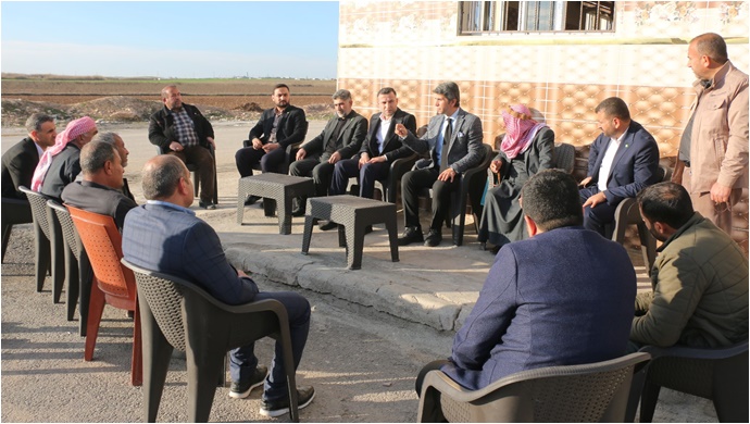 HÜDA PAR Şanlıurfa Büyükşehir Belediye Başkan Adayı Emin Özaslan'dan Akçakale'ye ziyaret