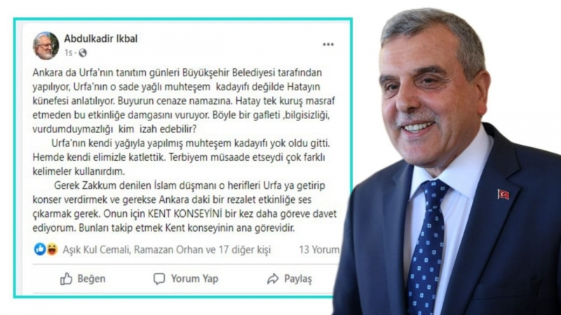 İkbal:Böyle bir gafleti ,bilgisizliği, vurdumduymazlığı kim izah edebilir?