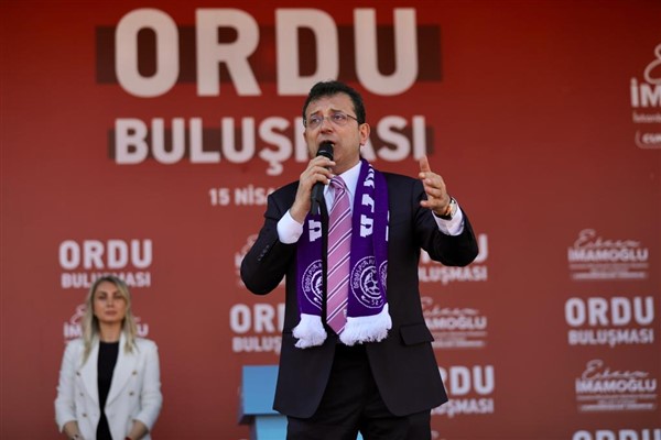 İmamoğlu: “Bu ülkeyi memleketimin evlatlarıyla yöneteceğiz”