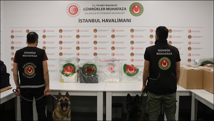 İstanbul Havalimanı’nda uyuşturucu operasyonu