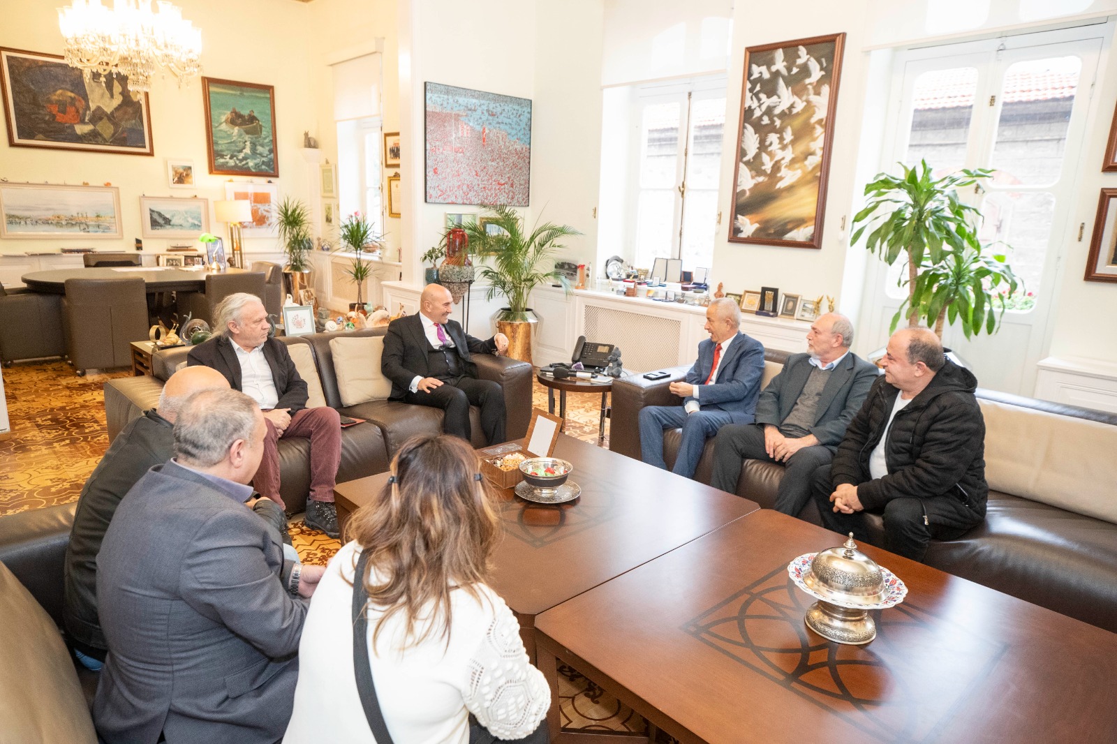 İzmir Çorum Dernekleri Federasyonu'ndan Başkan Soyer'e destek