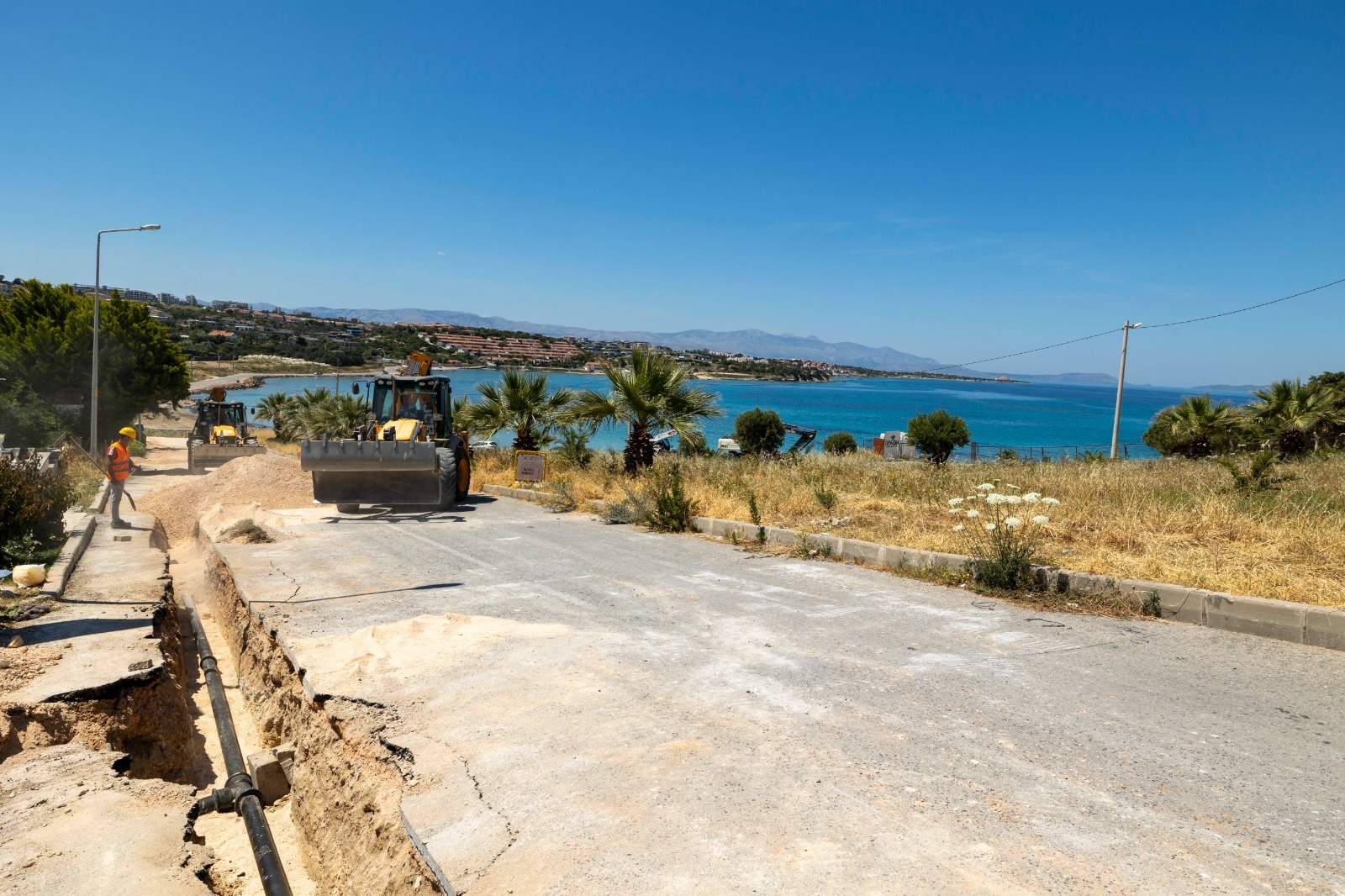 İZSU, Çeşme’de içme suyu yatırımlarına devam ediyor