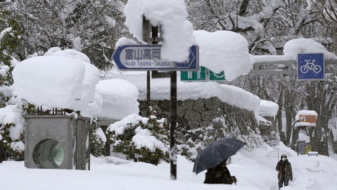 Japonya’da kar fırtınası: 38 ölü