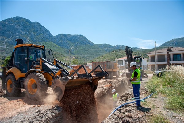 Karaburun Saip mahallesinde taşkınlara son verecek proje