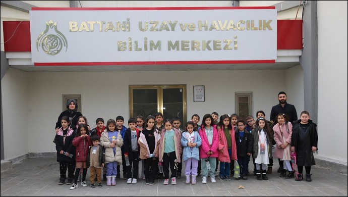 Karaköprü Battani uzay ve havacılık bilim merkezi geleceğin bilim insanlarına ilham veriyor