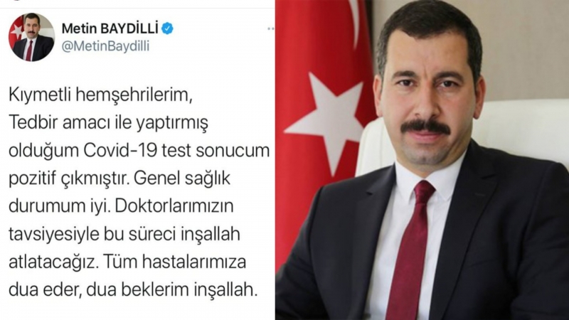 Karaköprü Belediye Başkanı koronavirüse yakalandı