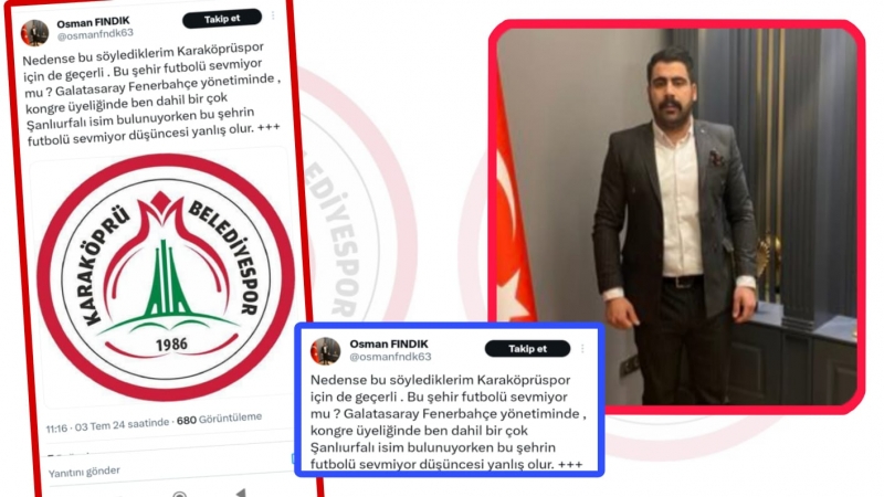 Karaköprü Belediyespor’un Yeni Başkanı İçin Gözler Osman Fındık 'ta 
