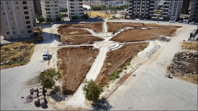 Karaköprü Yeni Yeşil Alanlarla Güzelleşiyor