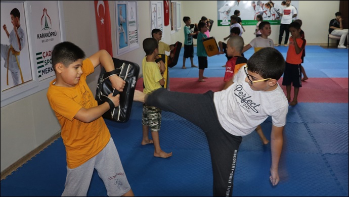Karaköprü'de Çocukların Uğrak Yeri Spor Kursları
