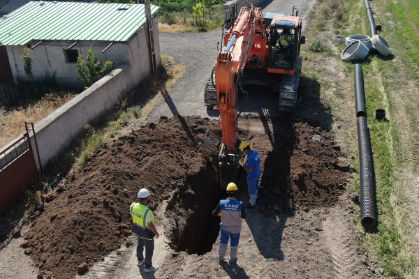 KASKİ'den İncesu ilçesine 9 milyon 754 bin TL yatırım