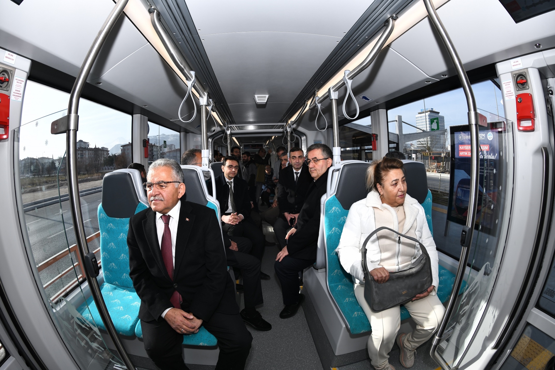 Kayseri'de 4,5 yılda 552 milyon yolcuya ulaşım hizmeti verildi