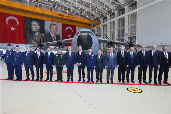 Kayseri'de A400M Uçağının Teslim Töreni yapıldı