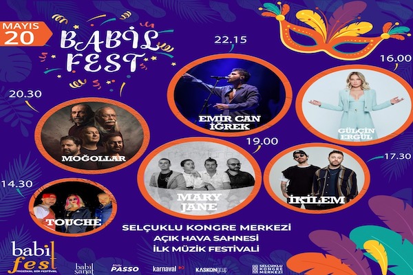 Konya Babil Fest için geri sayım başladı 