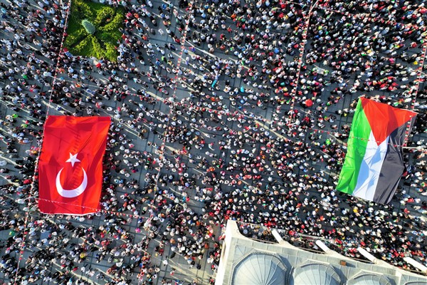 Konya’da “Özgürlük Tufanı Zaferine Kadar Gazze Mitingi” düzenlendi 