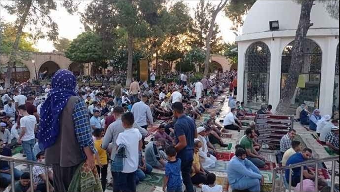 Kurban Bayramı'nda Şanlıurfa'da Camiler Dolup Taştı