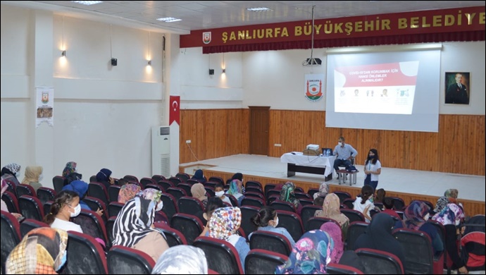  Kursiyerlere COVİD 19 Önlemleri Anlatıldı