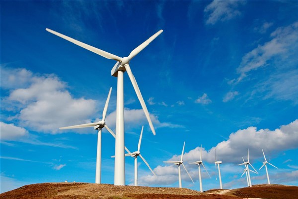 Kurulu rüzgar enerjisi karbondioksitten kaçınmayı sağlıyor