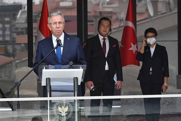 Mansur Yavaş, Endonezya Büyükelçiliği binası açılışına katıldı