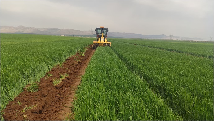 Mardin Ana kanal ve cazibe sulama inşaatı hızla devam ediyor