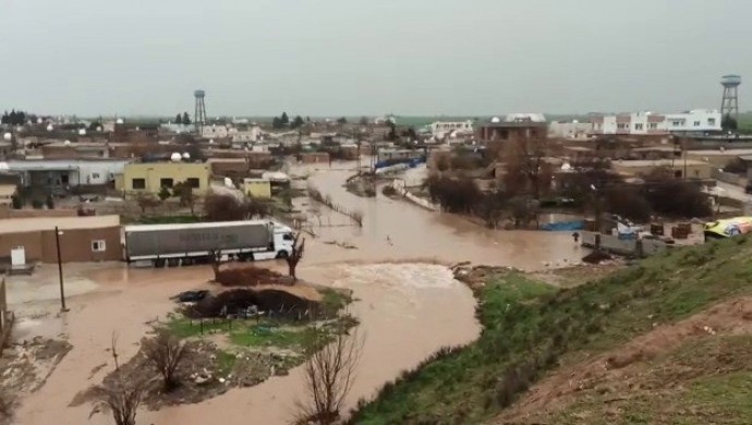 Mardin’de su baskınları