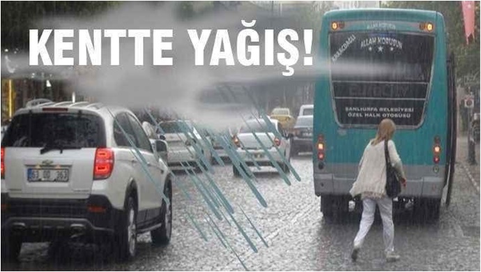 Meteorolojiden Şanlıurfa için yağış Uyarısı !