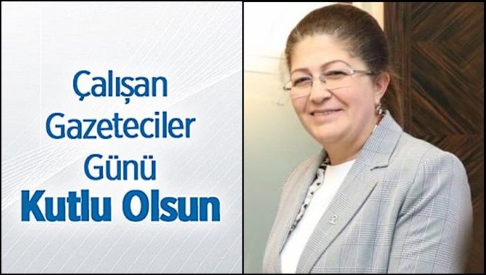 MKYK Üyesi Vildan Polat'tan,Gazeteciler Günü Mesajı