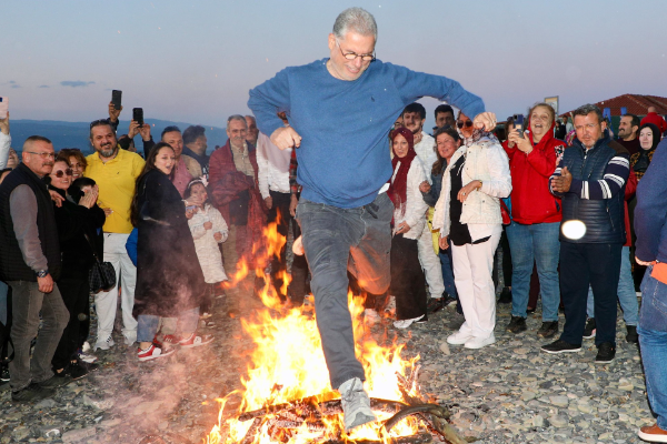 Mudanya'da Hıdırellez Bayramı kutlandı