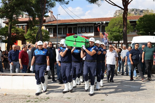 Muğla Büyükşehir Zabıta Daire Başkanı Gülen son yolculuğuna uğurlandı