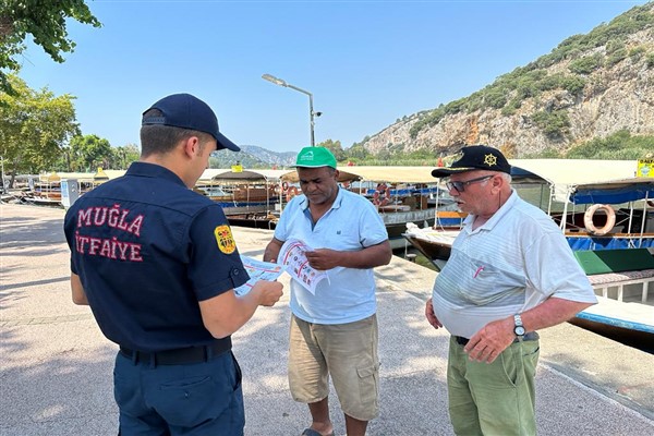 Muğla Büyükşehirden turizm merkezlerinde yangın uyarısı