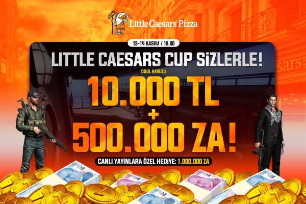 Oyun severler ara tatilde  “ZULA Little Caesars Cup” Turnuvasında buluşuyor