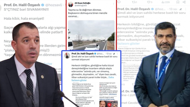 Özşavlı'dan Delioğlu 'na Sert Tepki: 