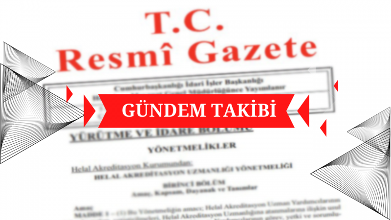 Resmi Gazete başlıkları