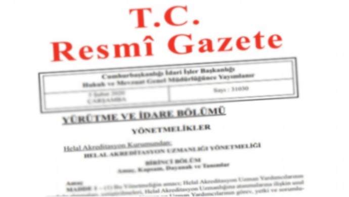 Resmi Gazete başlıkları