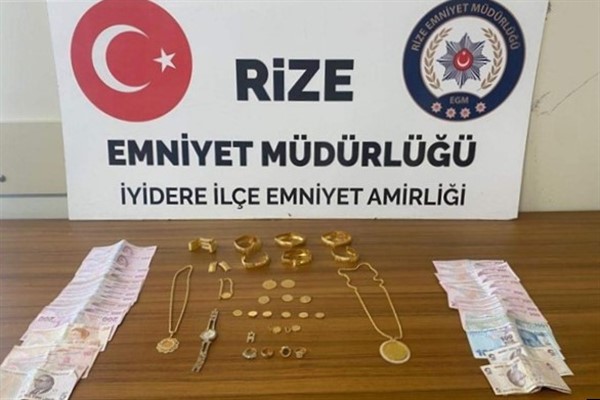 Rize’de kendisini polis olarak tanıtıp dolandırıcılık yapan şüpheli tutuklandı