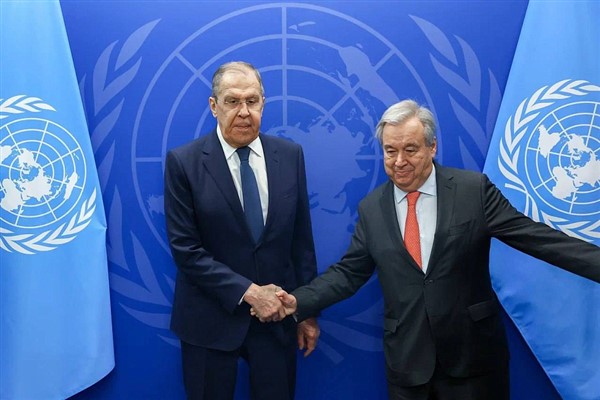 Rusya Dışişleri Bakanı Lavrov, BM Genel Sekreteri Guterres ile görüştü