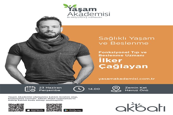 Sağlıklı yaşam ve beslenme konuşulacak