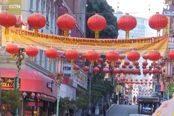 San Francisco'daki Çin Mahallesi, Xi Jinping'i karşılamaya hazırlanıyor