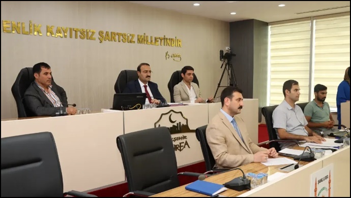 Şanlıurfa Büyükşehir Belediye Meclisi'nde Önerge Tartışması