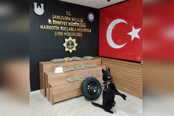 Şanlıurfa'da 5 kilo 200 gram uyuşturucu ele geçirildi