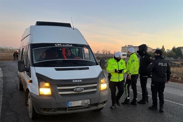 Şanlıurfa’da 90 polisin katılımıyla uygulama gerçekleştirildi