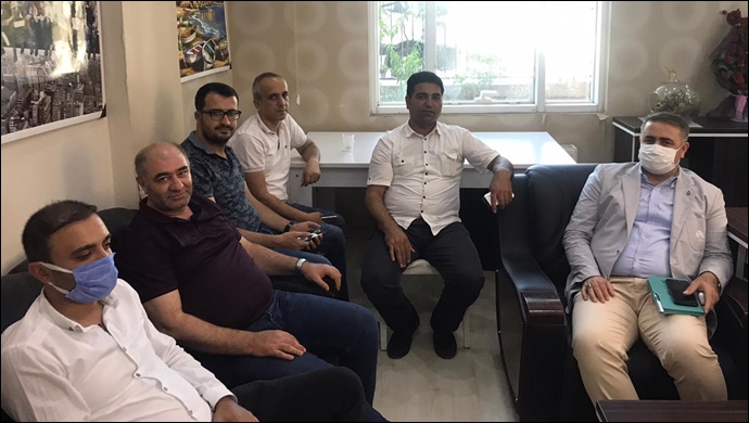 Şanlıurfa Deva Partisi , Servisçilerin Sorun ve Taleplerini Dinledi