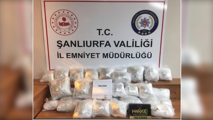 Şanlıurfa emniyeti uyuşturucu tacirlerine göz açtırmıyor