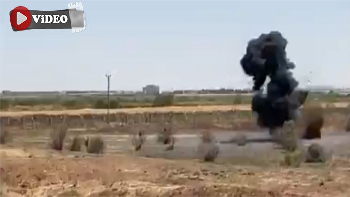 Şanlıurfa sınırında 7 antitank mayını imha edildi