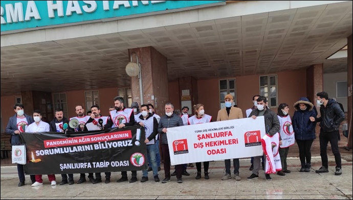 Şanlıurfa Tabip Odası’ndan ‘pandemi’ açıklaması! 