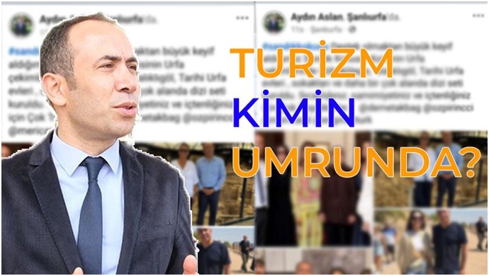 Şanlıurfa Turizmi Dibe Vururken Müdür Dizi Çekimleriyle Meşgul