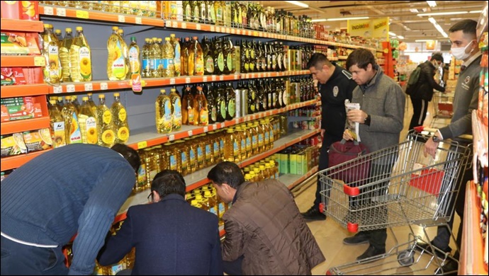 Şanlıurfa’da Altı Markete Raf-Kasa Fiyat Farkından Cezai İşlem Uygulandı