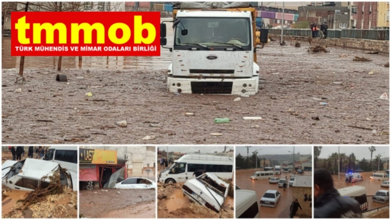 Şanlıurfa'da Bir Yıl Önce Yaşanan Sel Felaketinin Ardından TMMOB'dan Açıklama